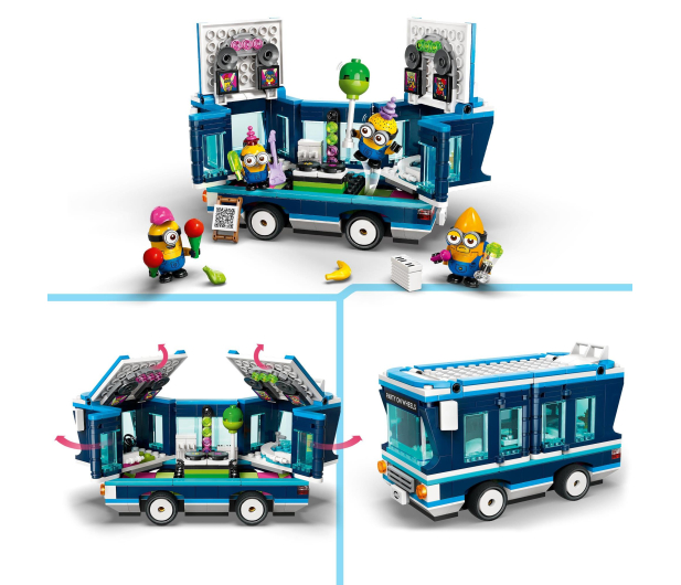 LEGO Minions 75581 Imprezowy autobus minionków - 1274073 - zdjęcie 4